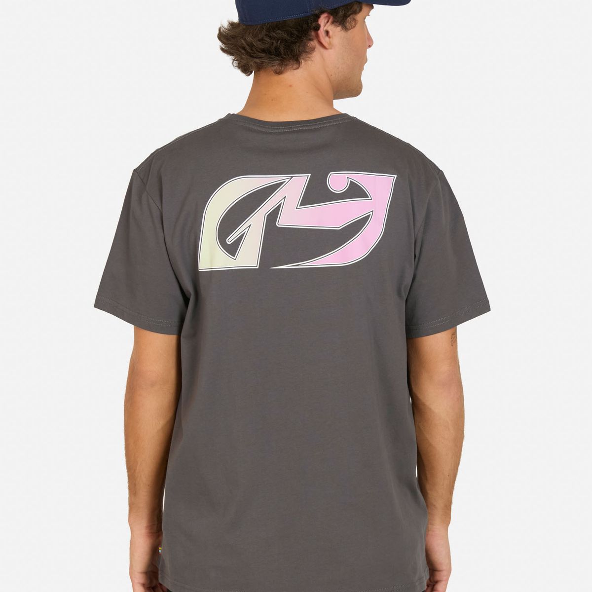 RUSTY - Polera MC Brutal Gris Hombre Rusty