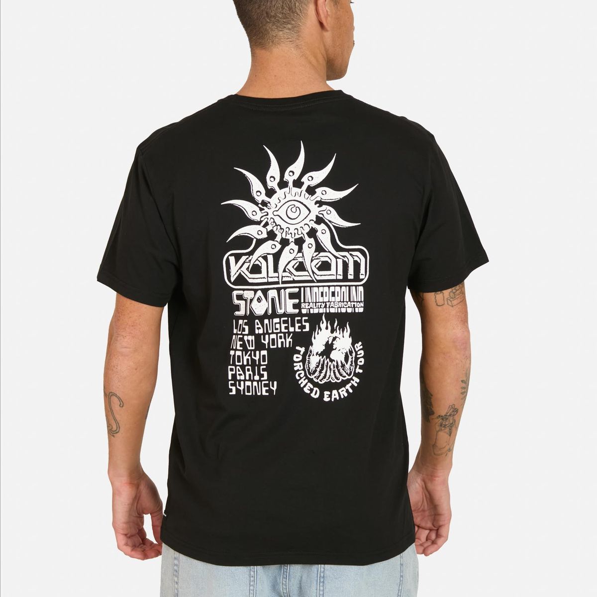 VOLCOM - Polera MC Reallity Fab Negro Hombre Volcom