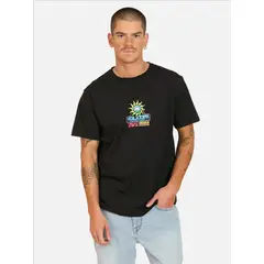VOLCOM - Polera MC Reallity Fab Negro Hombre