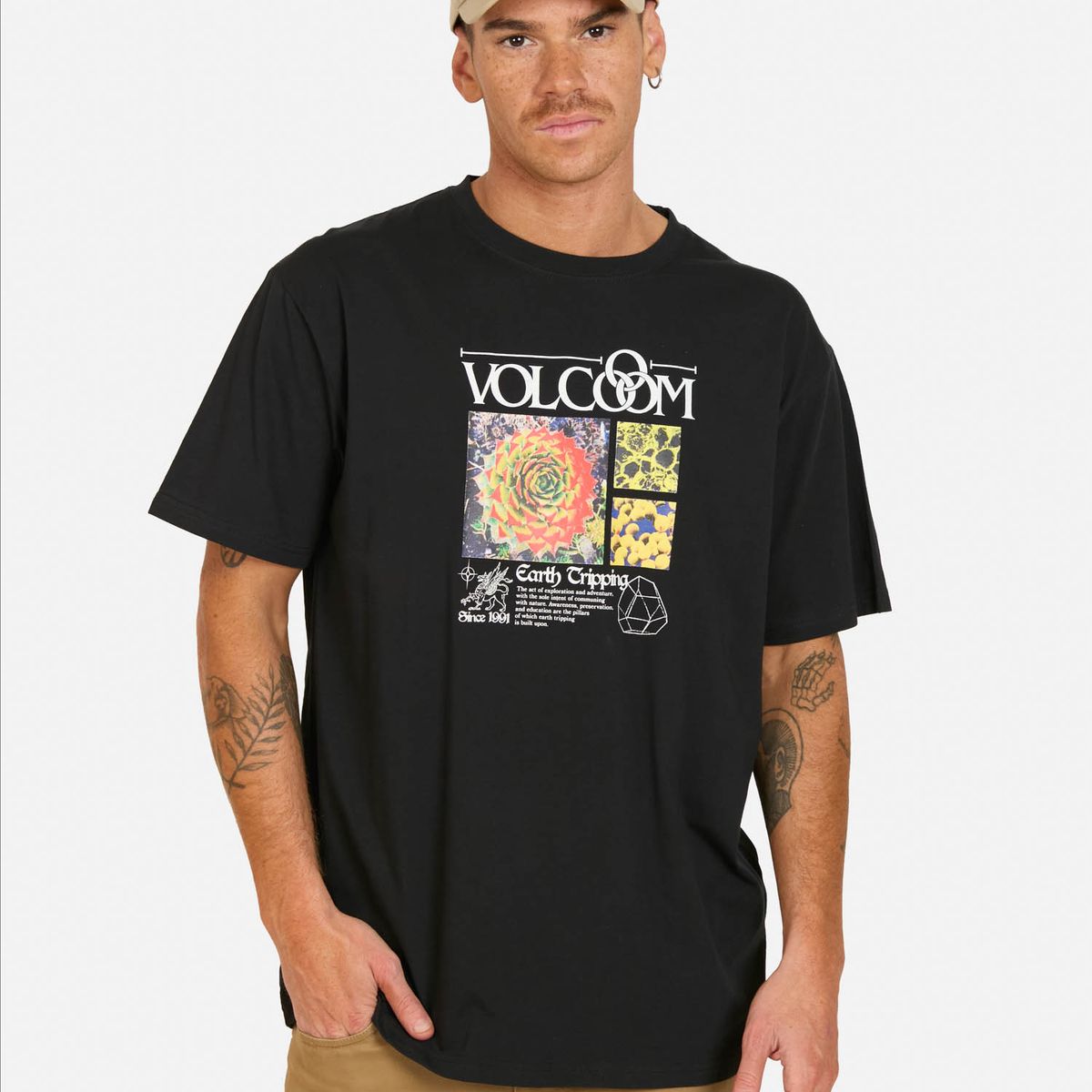 VOLCOM - Polera MC Succr Negro Hombre Volcom - Negro