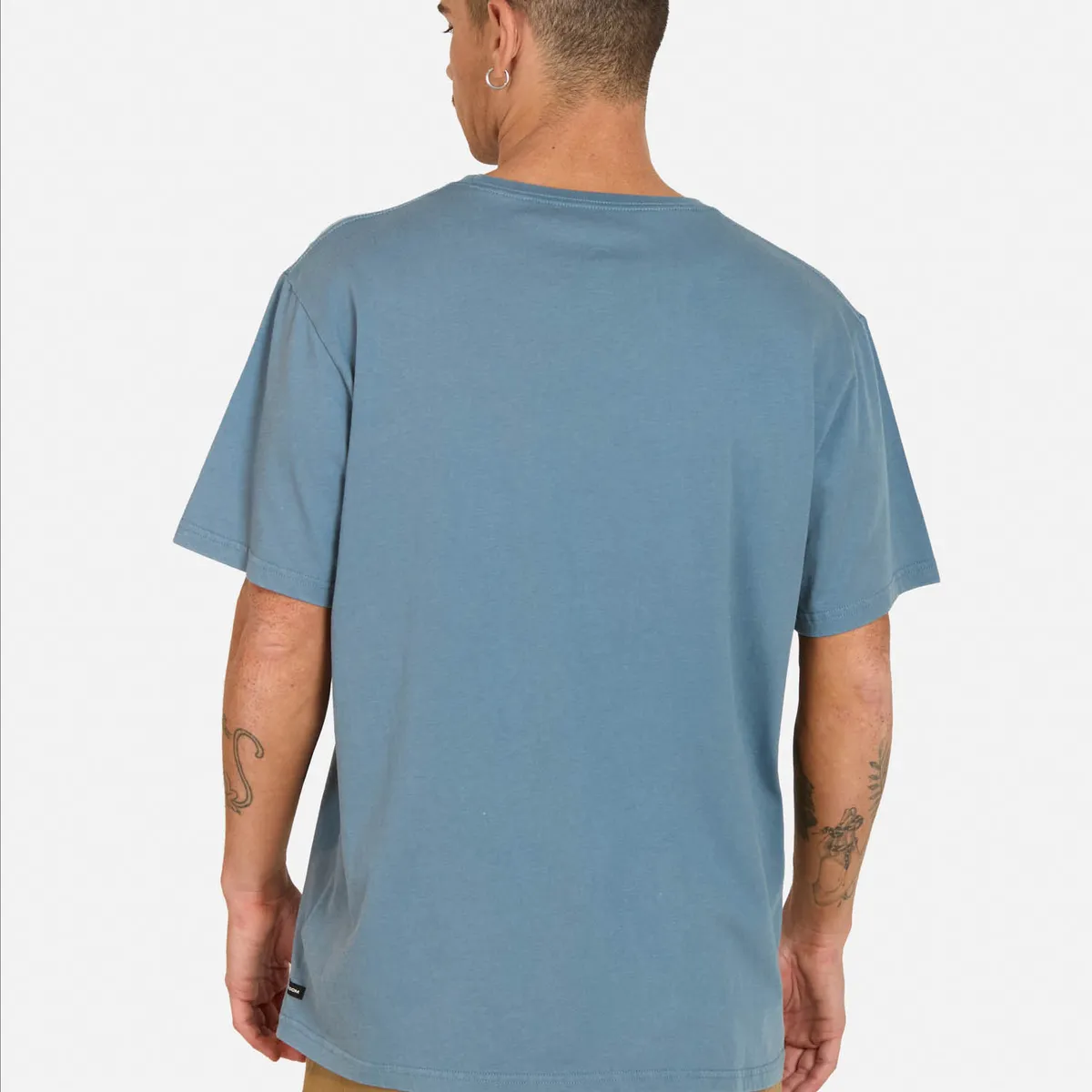 VOLCOM - Polera MC Curb Azul Hombre Volcom - Azul