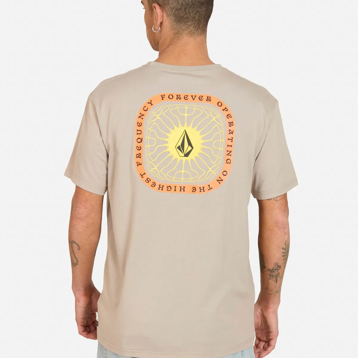 VOLCOM - Polera MC Frequency Café Hombre Volcom