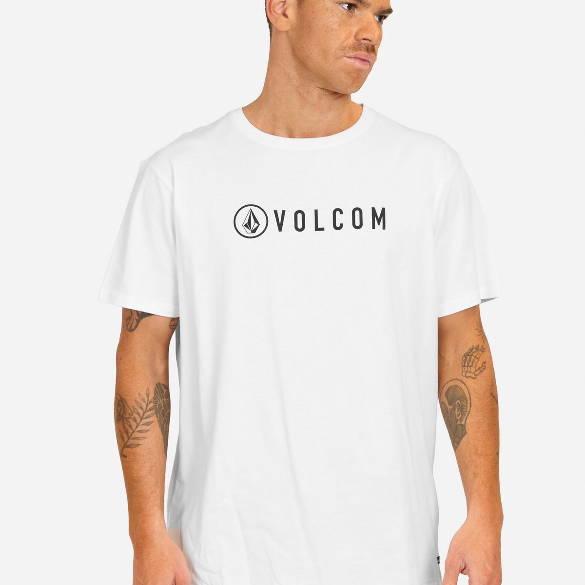 VOLCOM - Polera MC Header Blanco Hombre Volcom