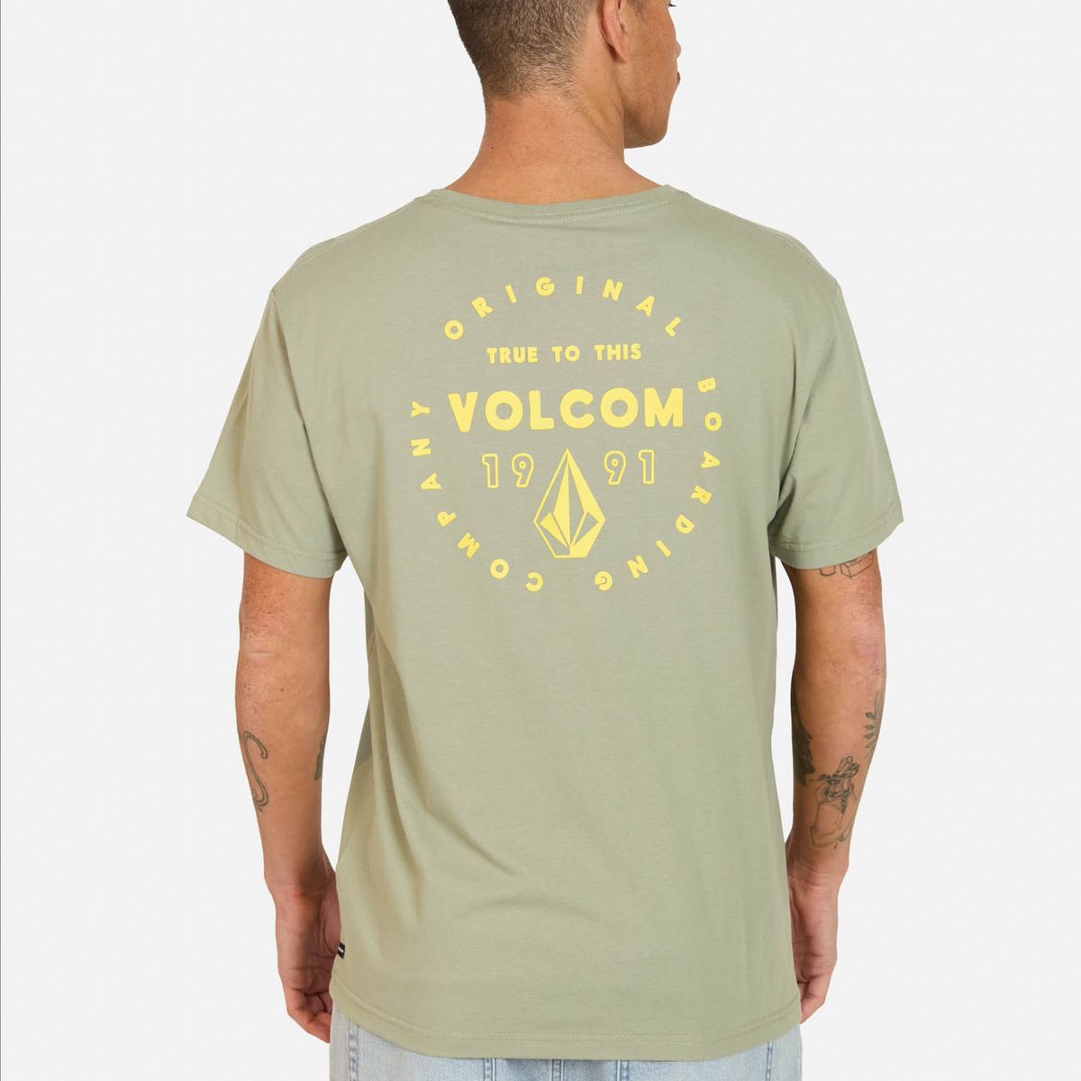 VOLCOM - Polera MC Mortis Verde Hombre Volcom