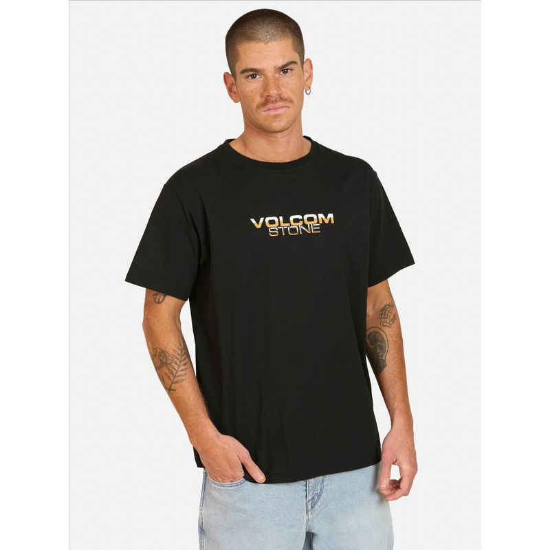 VOLCOM - Polera MC Morristone Negro Hombre Volcom - Negro