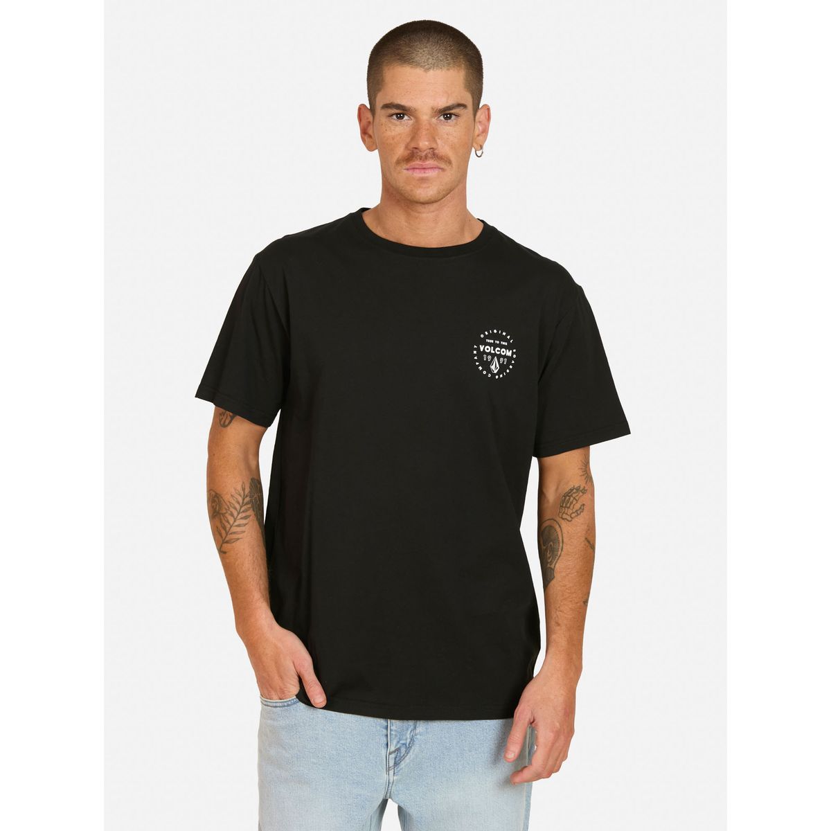 VOLCOM - Polera MC Mortis Negro Hombre Volcom