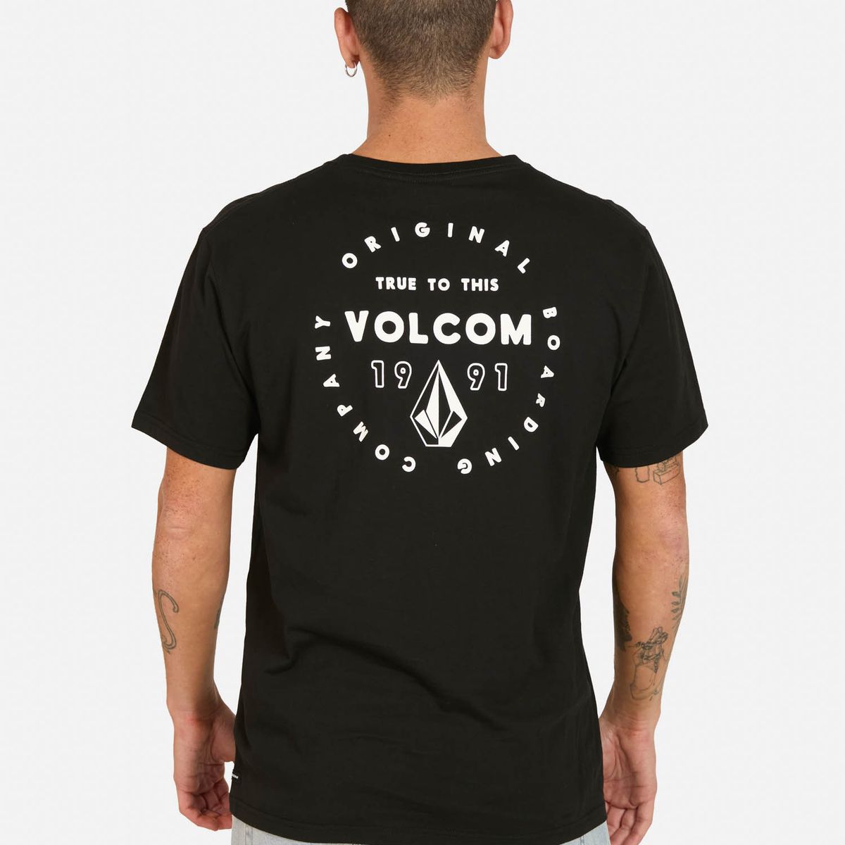 VOLCOM - Polera MC Mortis Negro Hombre Volcom