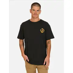 VOLCOM - Polera MC Wavy Negro Hombre - Negro