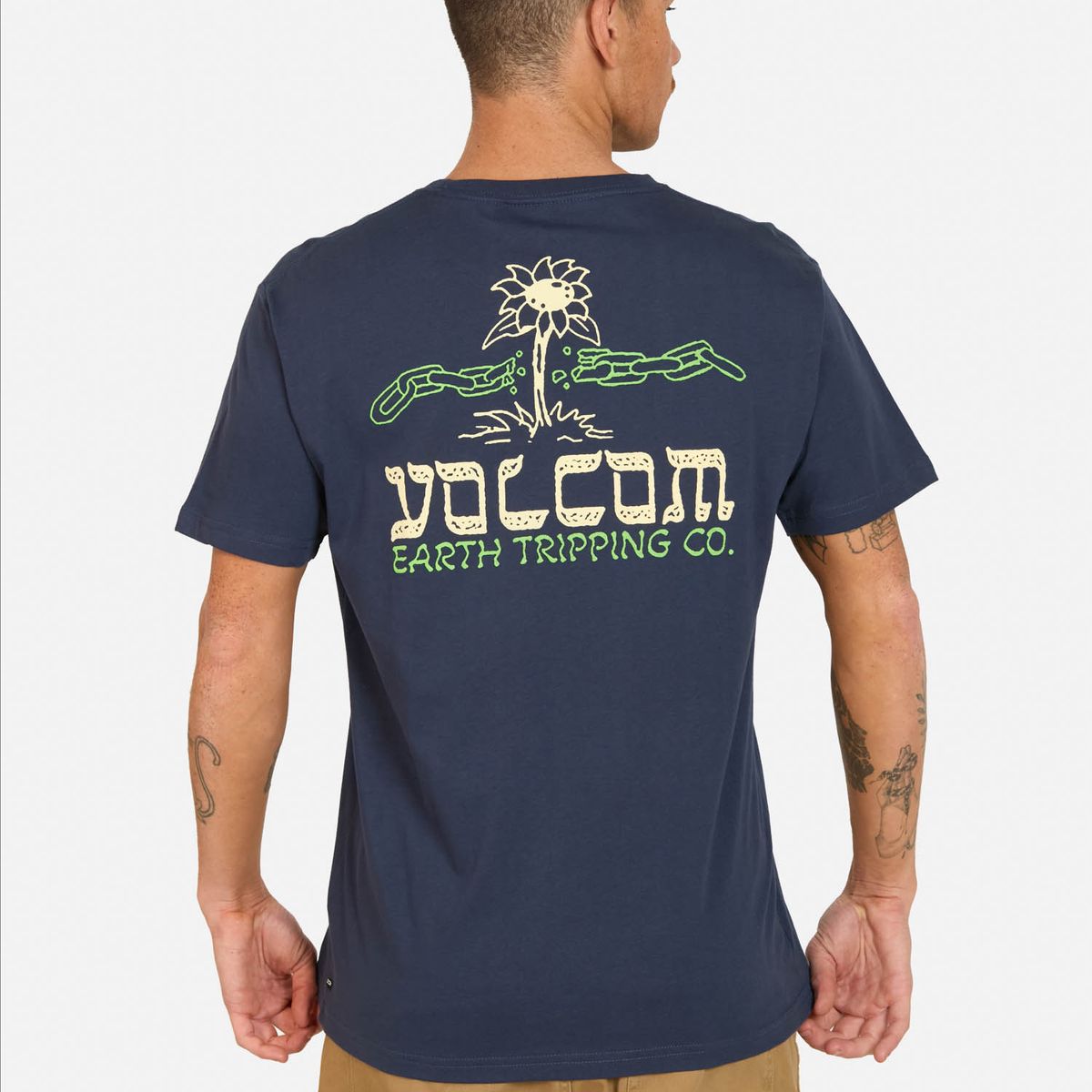 VOLCOM - Polera MC Perseverance Azul Hombre Volcom