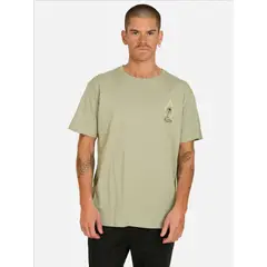 VOLCOM - Polera MC Perseverance Verde Hombre