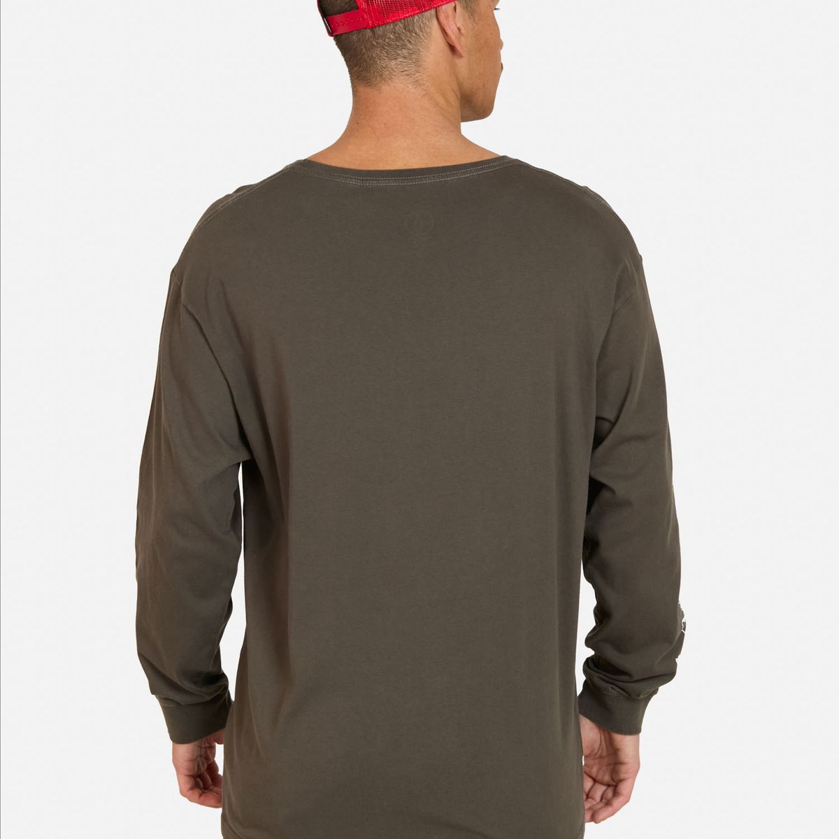 VOLCOM - Polera ML Grind Gris Hombre Volcom - Gris