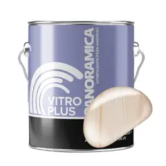 PINTURAS PANORAMICA LTDA - Barniz Vitrificante Brillante para Maderas Incoloro Litro