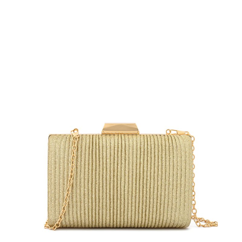 AMPHORA - Cartera fiesta jones dorado