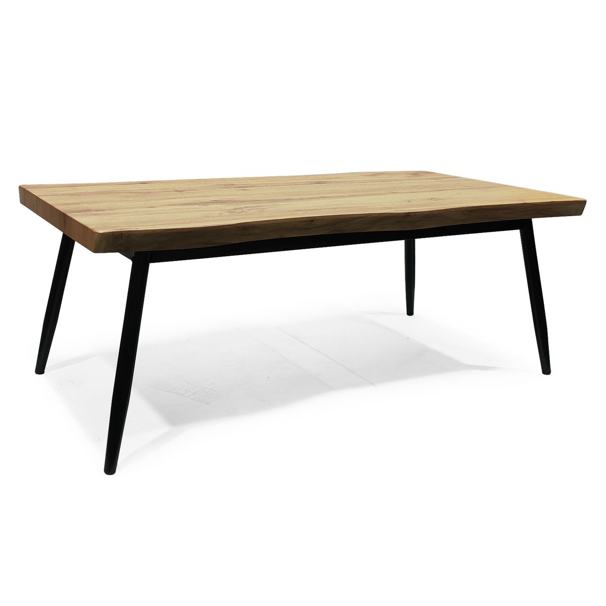 NOVAHUS - Mesa de centro 40x60x120 Metal Madera