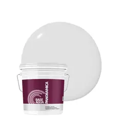 PINTURAS PANORAMICA LTDA - Zinc Acryl Pintura para Techos y Galvanizados Tineta Color Blanco