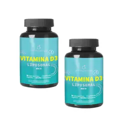 ORTOMOLECULAR - Pack x 2 Vitamina D3 + K2 MenaQ7 Liposomal 60 Capsulas