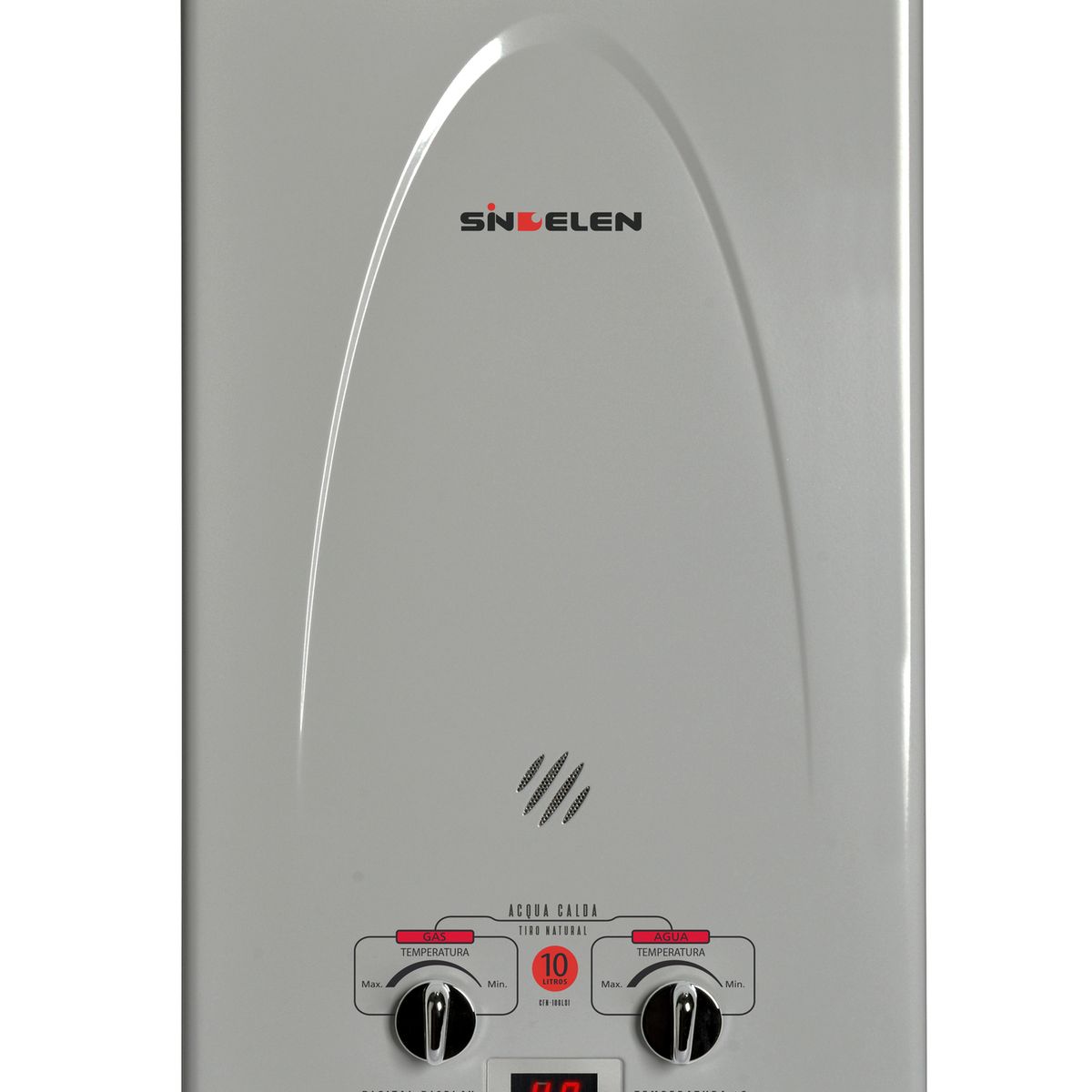 SINDELEN - Calefont 13 Litros Gas Licuado Tiro Natural CFN-13GLSI