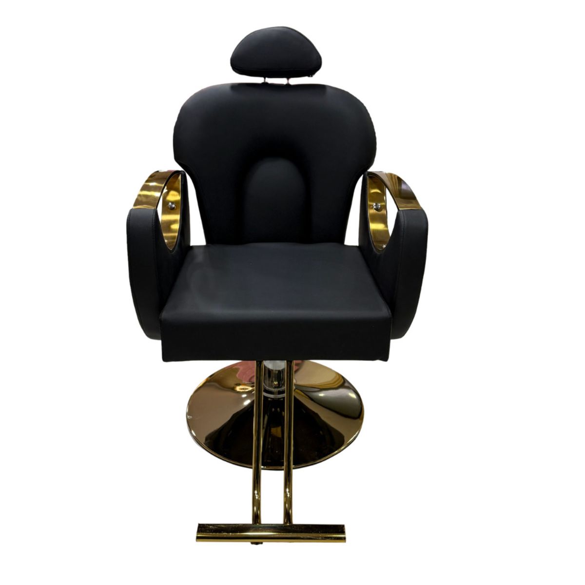 IMPOSALON - Silla Hidráulico Reclinable Peluquería barberia negra