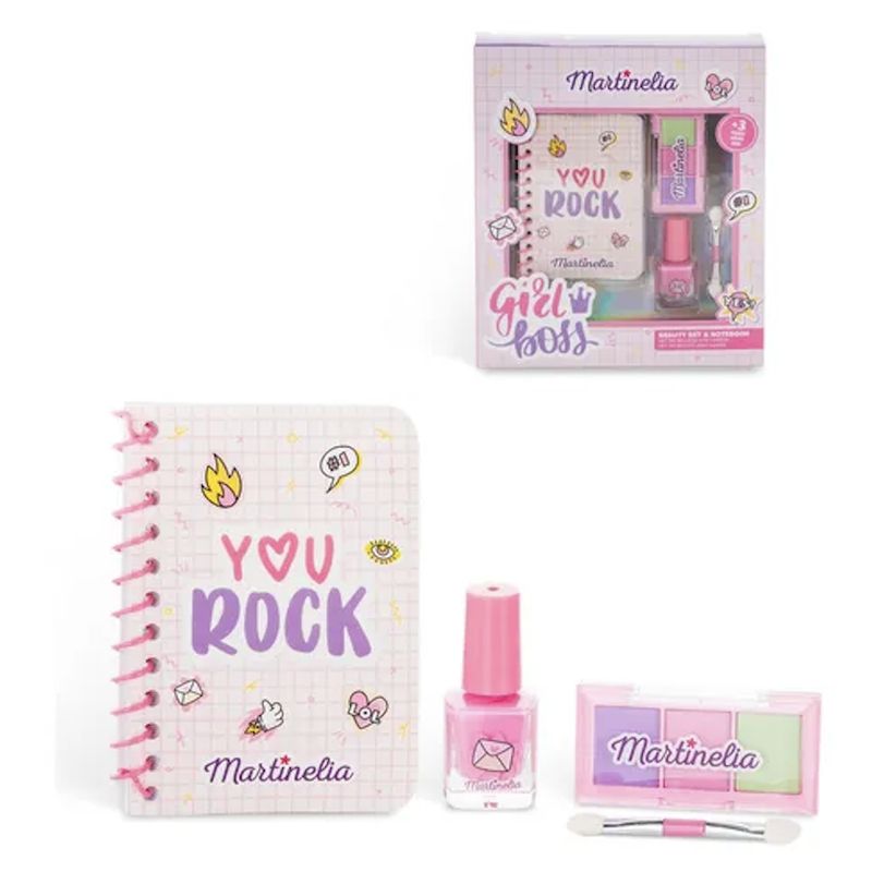 MARTINELIA - Set Maquillaje con Block de Notas