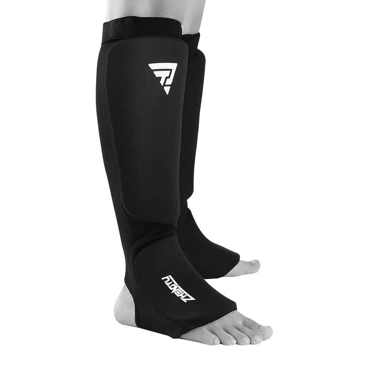 IMPOPLANET - CANILLERA GEL IMPACT NEGRO PARA ARTES MARCIALES TALLA M