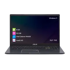 ASUS - Notebook Vivobook Go Celeron 8GB 512GB SSD 15.6 FHD Win11