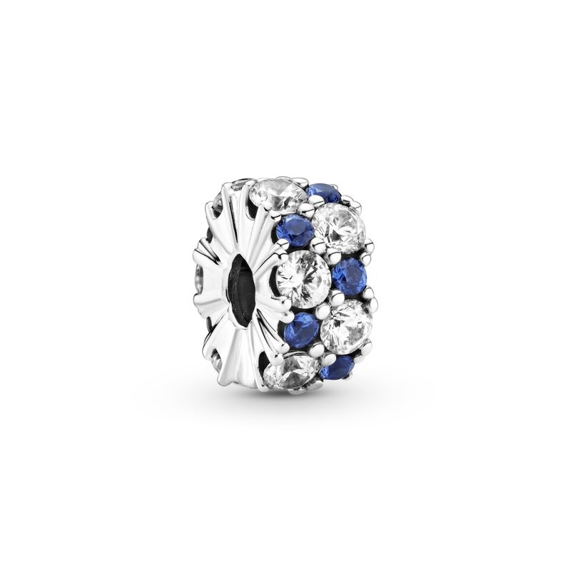 PANDORA - Charm Clip Brillante Transparente Mujer Pandora