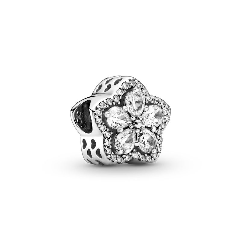 PANDORA - Charm Brillante Copo Nieve En Pave Mujer Pandora