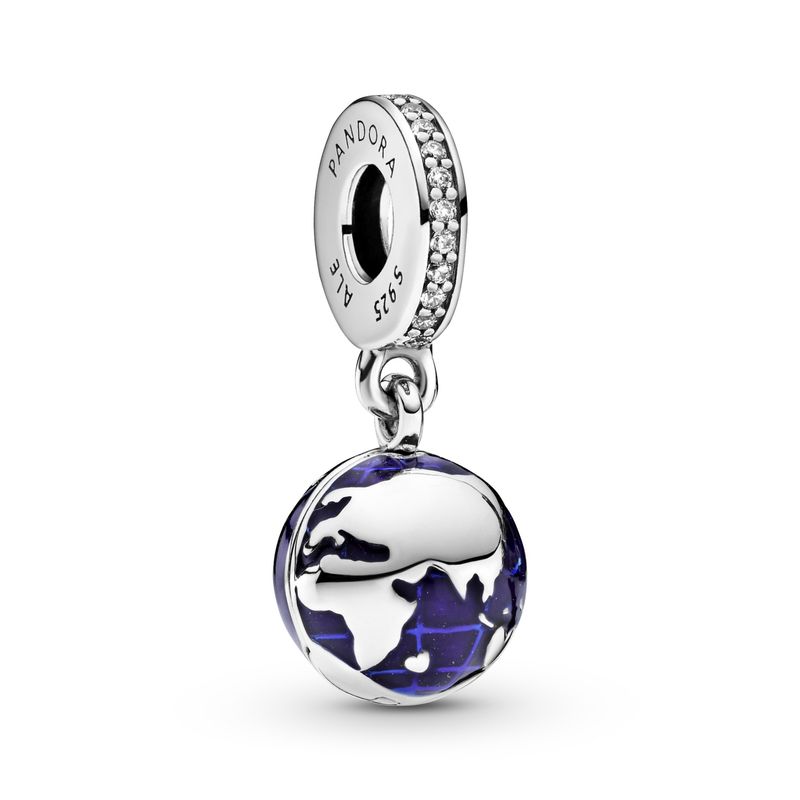 PANDORA - Charm Colgante Nuestro Planeta Azul Mujer Pandora
