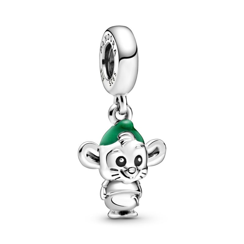 PANDORA - Charm Colgante Ratón Gus Cenicienta De Disney Mujer Pandora
