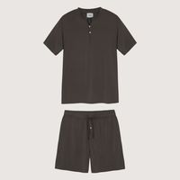 Set Pijama Corto Hombre 100% Bambú Ultrasuave