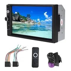 ESHOPANGIE - Radio Auto 2 Din Mirror Link Touch + Comando Volante+control