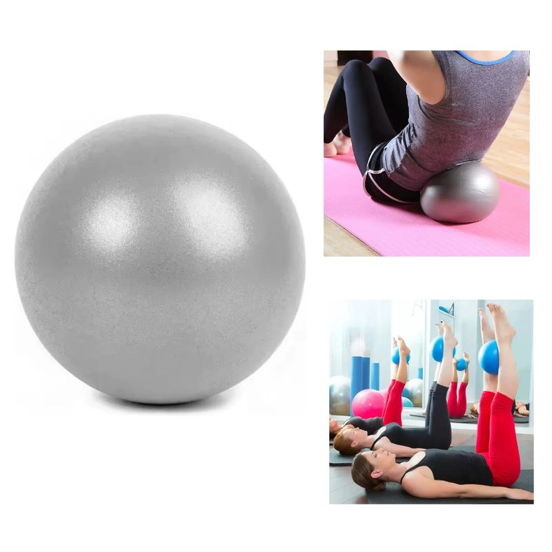 GENERICO - Pelota De Yoga/pilates/fisioterapia De 25 Cm Gris