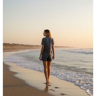 Imagen 2 del producto Set Pijama Corto Mujer 100% Bambú Ultrasuave