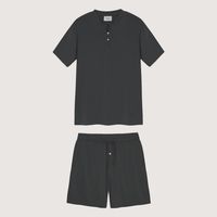 Set Pijama Corto Hombre 100% Bambú Ultrasuave