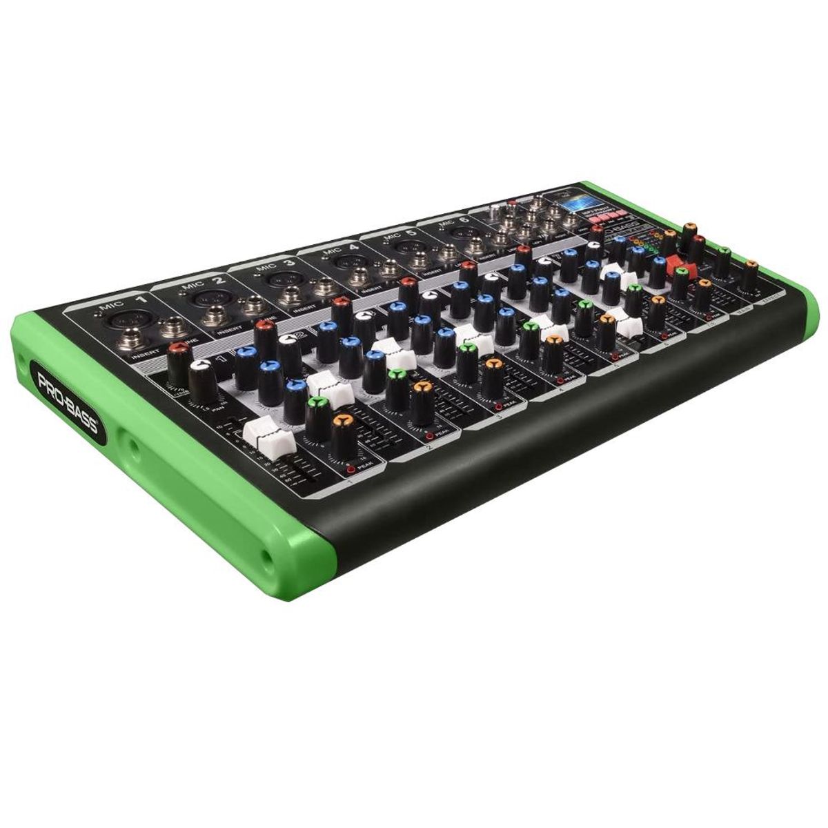 PROBASS - Mixer Analogo Probass PM-1224BT - Verde