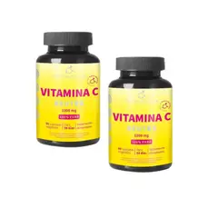 ORTOMOLECULAR - Pack x 2 Vitamina C Neutra 1000mg 90 Capsulas