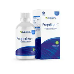 SUPLALIM - Jarabe Propóleo + Vitamina C – Suplemento Natural para Uso Diario - 125 ml