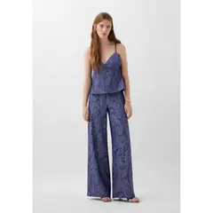 SCALPERS - PANTALÓN ESTAMPADO JACQUARD