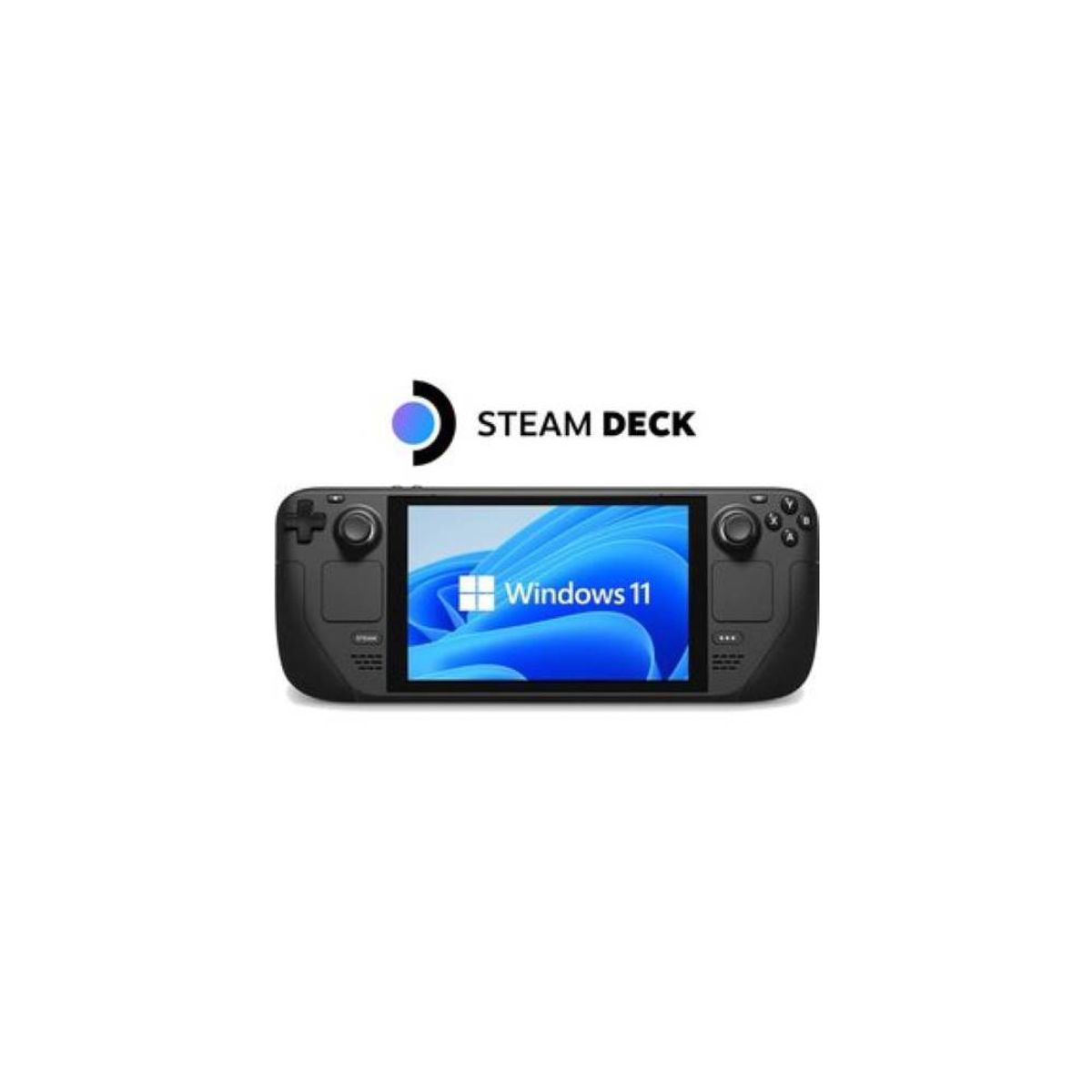 STEAM - Consola de juegos portátil Steam Deck 64 GB - Windows 11 compatible