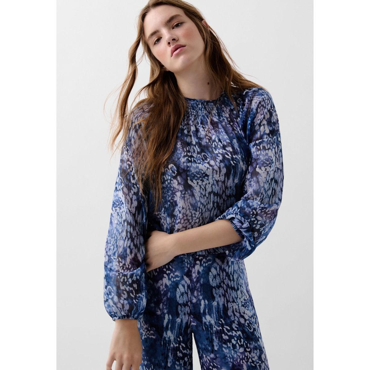 SCALPERS - BLUSA PRINT NIDO DE ABEJA