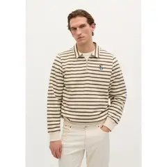 SCALPERS - POLERÓN CREMALLERA RAYAS