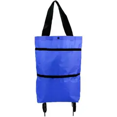 CRUSEC - Carrito De Compras Bolsa Con Ruedas Multiusos Plegable