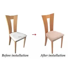 GENERICO - Set De 6 Funda De Asiento Para Silla De Comedor A3