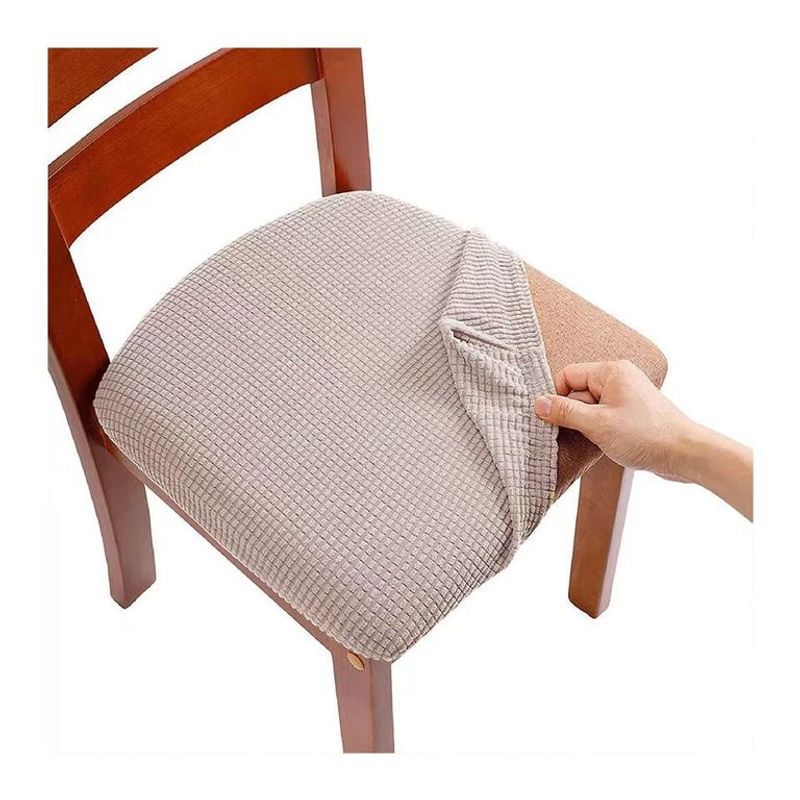 GENERICO - Set De 6 Funda De Asiento Para Silla De Comedor A4