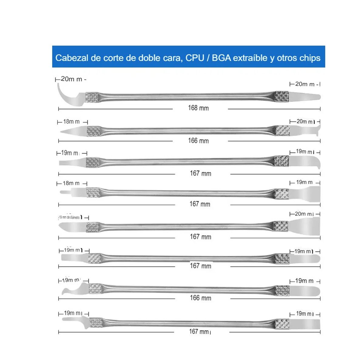 GENERICO - Kit De Herramientas De Reparación Celulares Bga Cpu