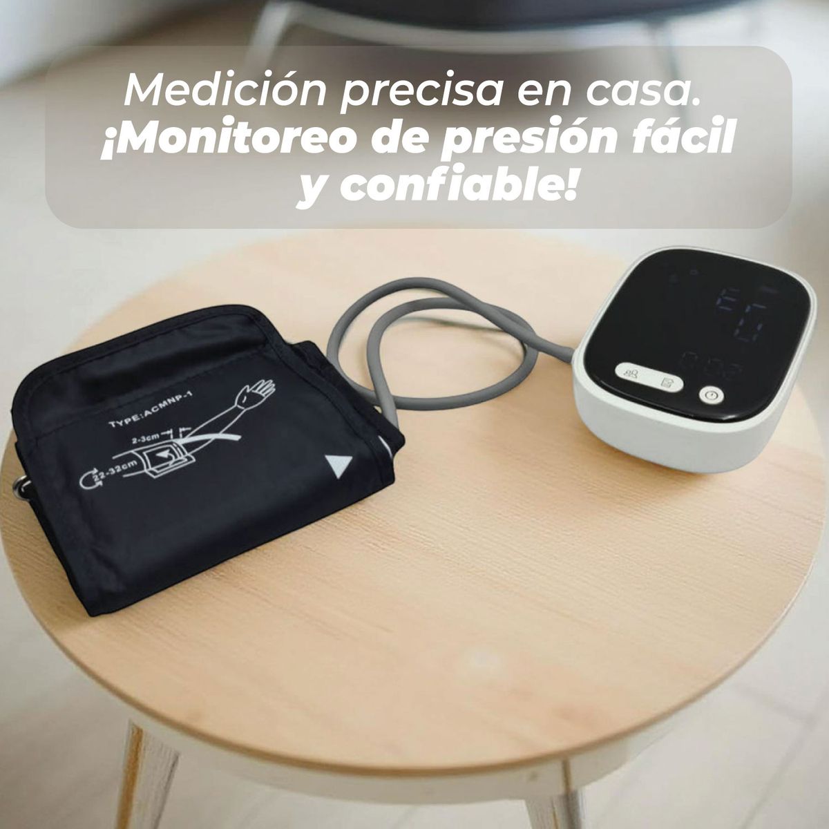 MUNDO ONLINE - Toma Presión Tensiómetro medidor Presion Arterial Brazo