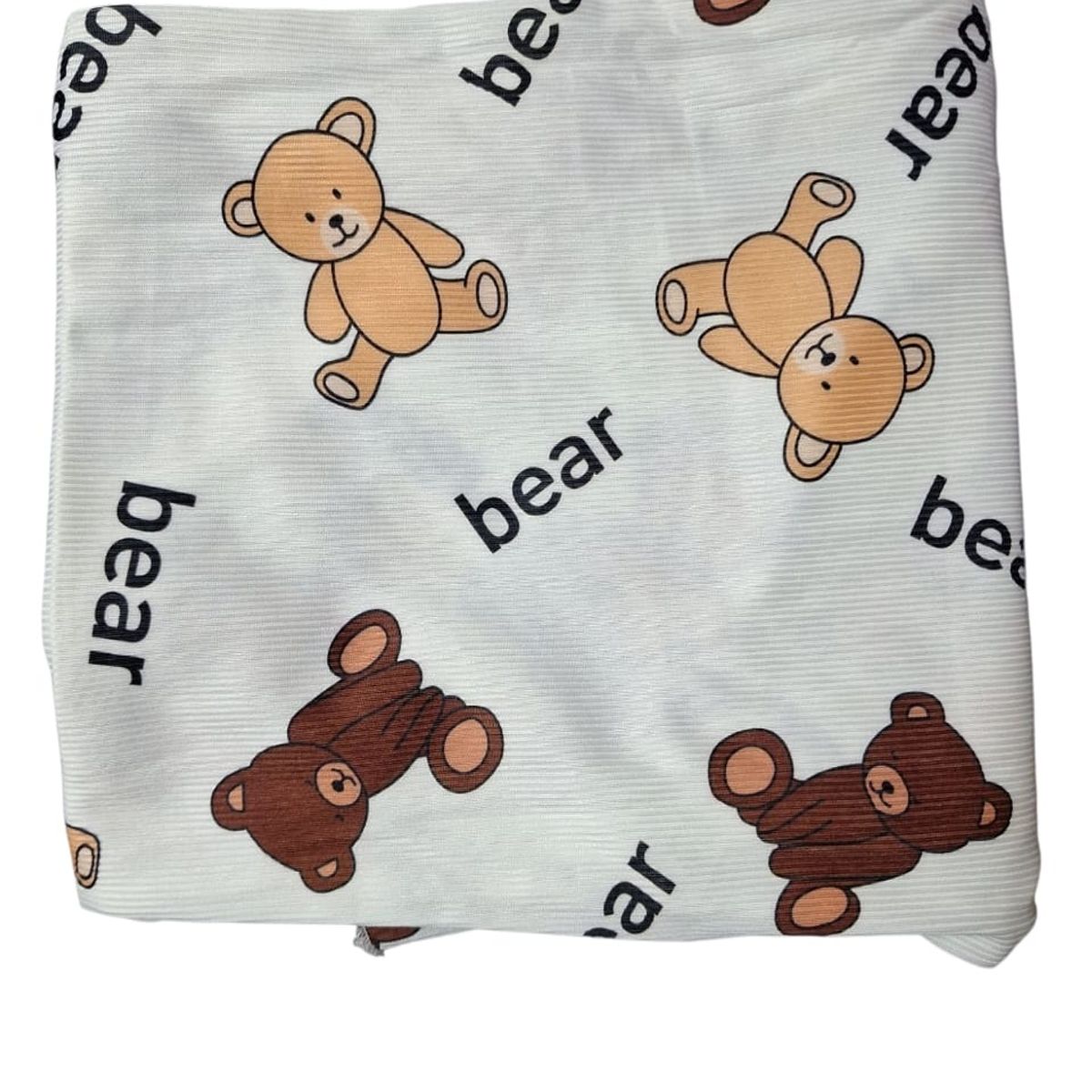 GARSIL - Conjunto Pijama Mujer Polera Y Pantalon Largo - Diseño Oso