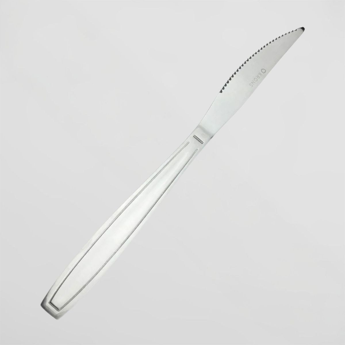 KRONS - Cuchillo Carne Paris Sierra Cubierto Acero Cocina Krons