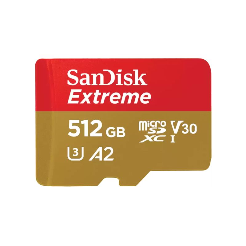 SANDISK - SanDisk MicroSD Extreme SDXC 512GB