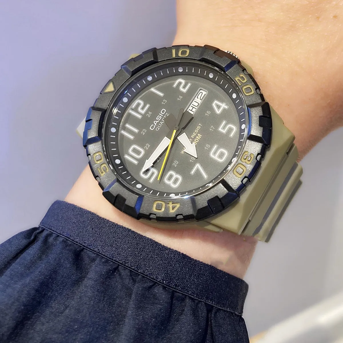 CASIO - RELOJ CASIO MRW210H-5A HOMBRE GRAN TAMAÑO SUMERGIBLE